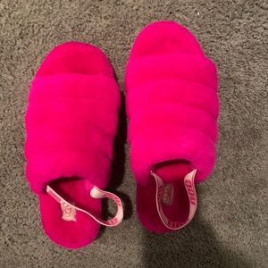 Pink ugg slippers